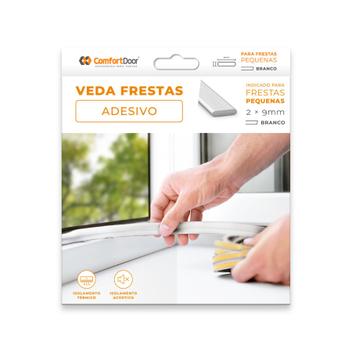 Imagem do produto Comfort Door Veda Fresta Adesivo 2mm Branco 6m