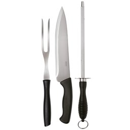 Imagem do produto Kit Assador com 3 Peças 8 Pol.  para Churrasco MOR-003338