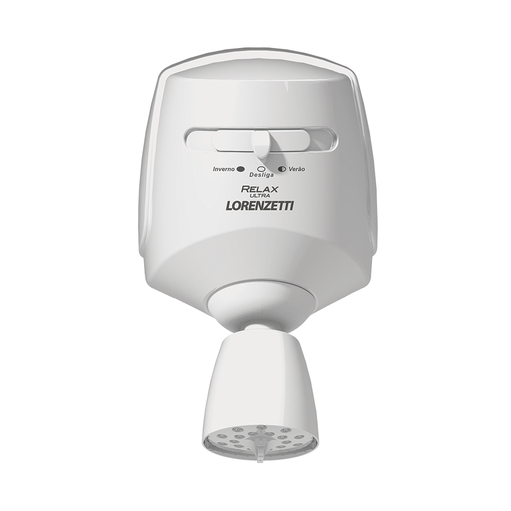 Imagem do produto Lorenzetti Relax Ultra Chuveiro Elétrico Multitemperatura 220V 5500W Branco