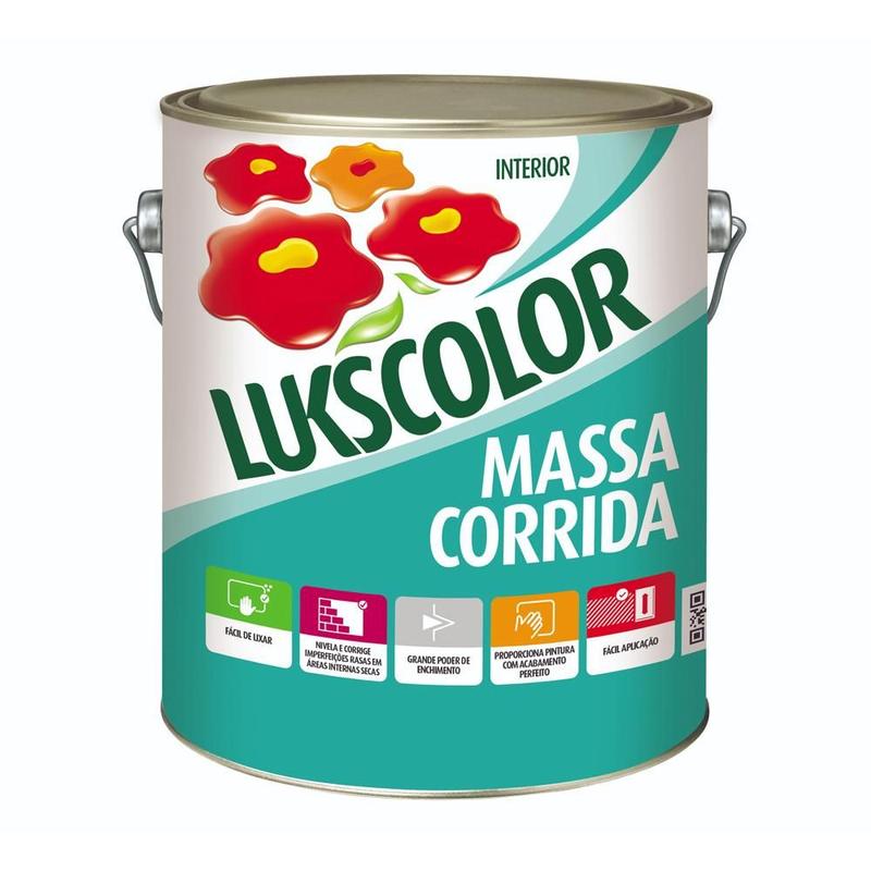 Imagem do produto Lukscolor Massa Corrida PVA 900ml
