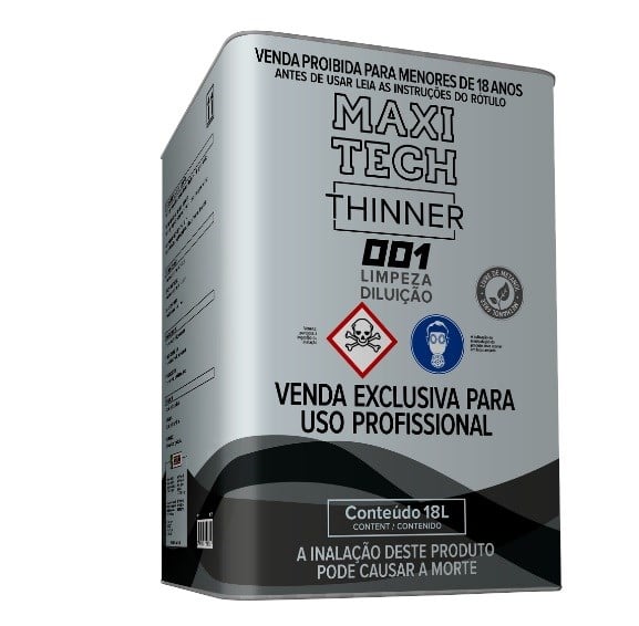 Imagem do produto Maxi Rubber Thinner Maxi 111 18 Litros