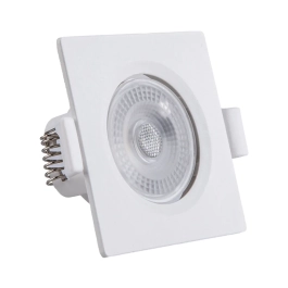 Imagem do produto Spot de Embutir Quadrado LED PP 8W 3000K Startec