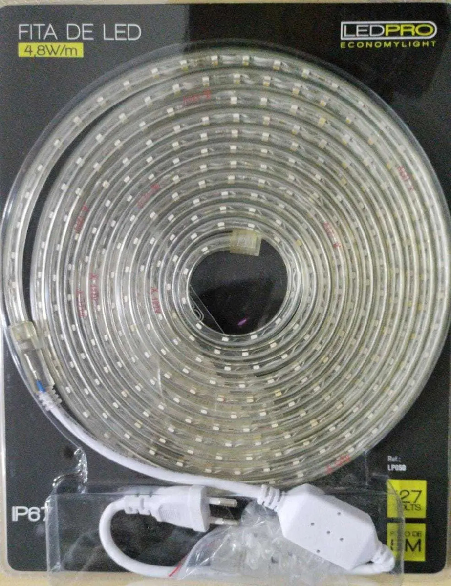 Imagem do produto Bella Lustres Fita de LED 24W 4,8W/m 5 m 127V 3000K LP050