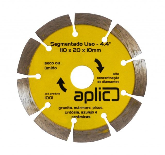 Imagem do produto Cazarini Disco Diamantado Liso 110mm x 10mm