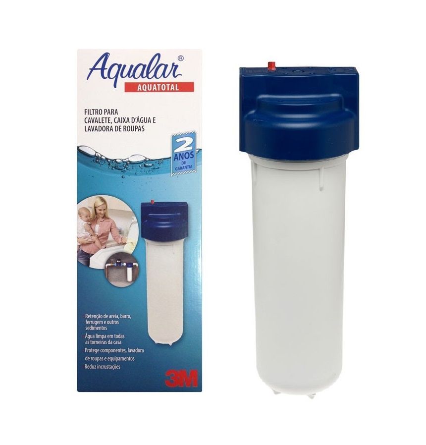 Imagem do produto 3M Filtro Aqualar Entrada de Casa AQT 25F Cavalete