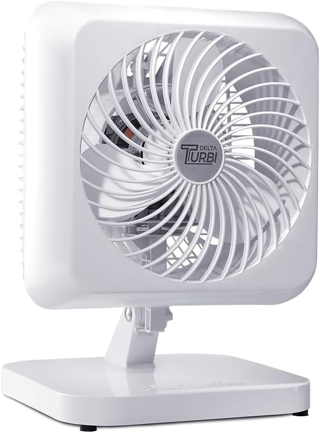 Imagem do produto Venti delta Ventilador de Mesa Retrô Turbi 30cm 127V Branco