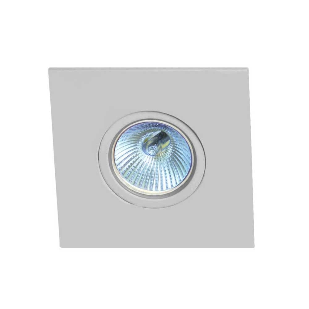 Imagem do produto Interlight Spot de Embutir Orientável Quadrado Dicroica 50W Bivolt GZ10 IL 0074-GZ