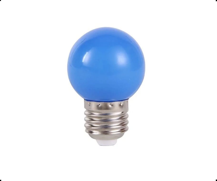 Imagem do produto Soniclux Lâmpada Bolinha Azul 1W E27