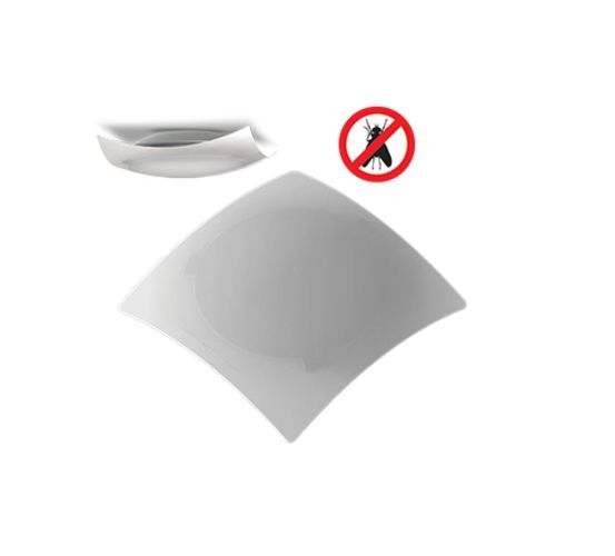 Imagem do produto Ilumi Plafon Plástico Quadrado 1 Lâmpada 25W Branco Prestige