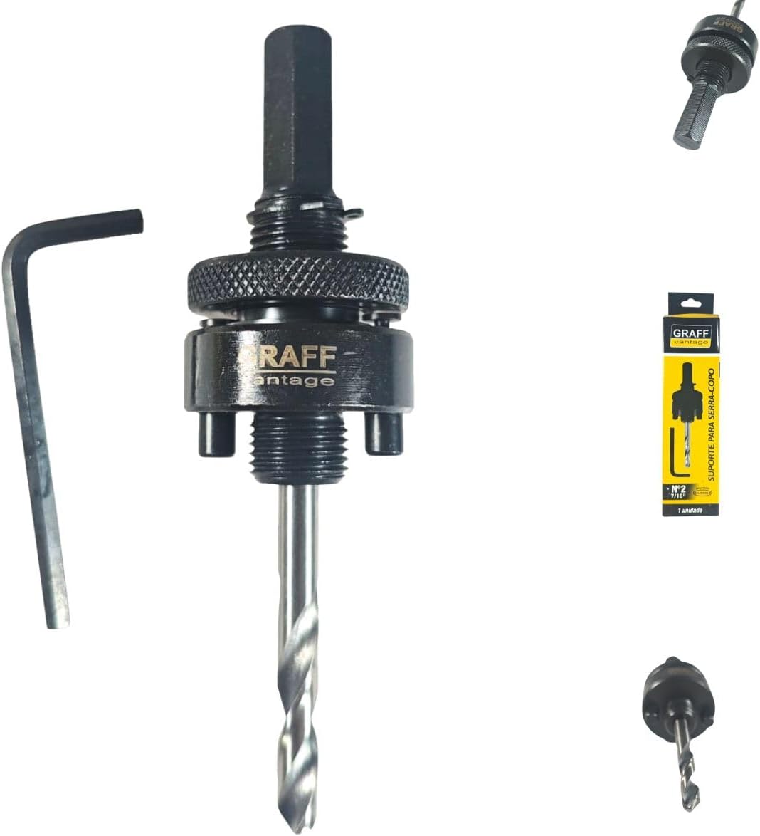 Imagem do produto Amatools Suporte para Serra Copo Graff Vantage N1 (14-30 mm)