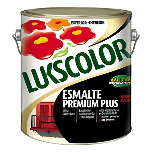 Imagem do produto Lukscolor Esmalte Sintético Premium Branco 3,6 Litros