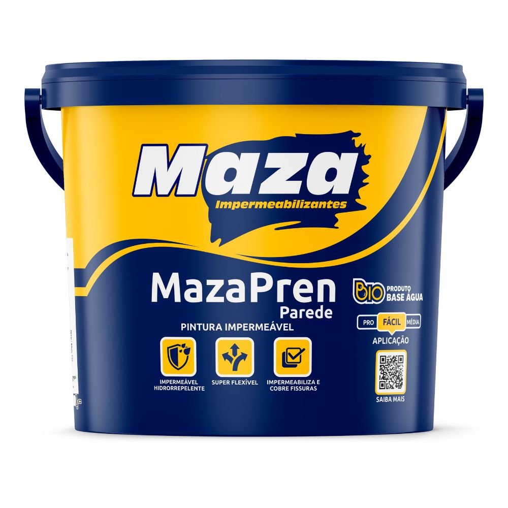 Imagem do produto Tinta Impermeabilizante para Parede Maza Mazapren 18kg