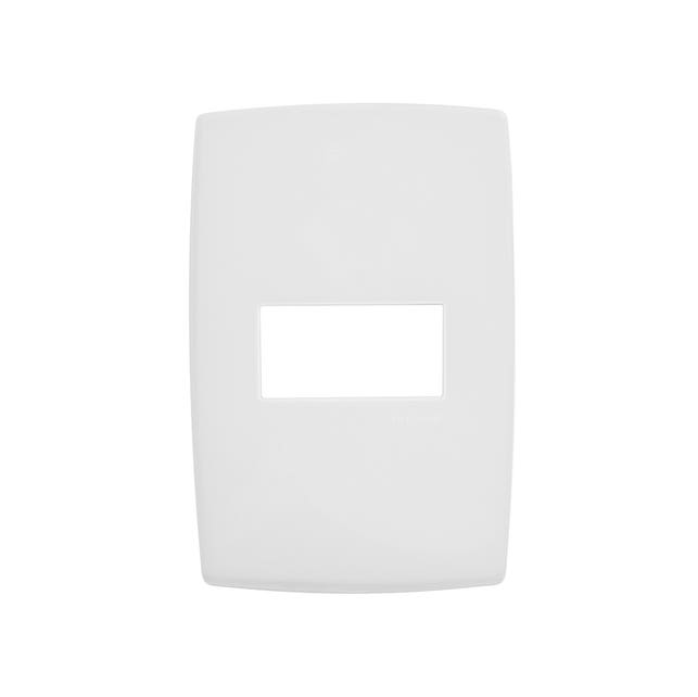 Imagem do produto Pial Plus Placa de Acabamento 4x2 com 1 Posto Horizontal Branca