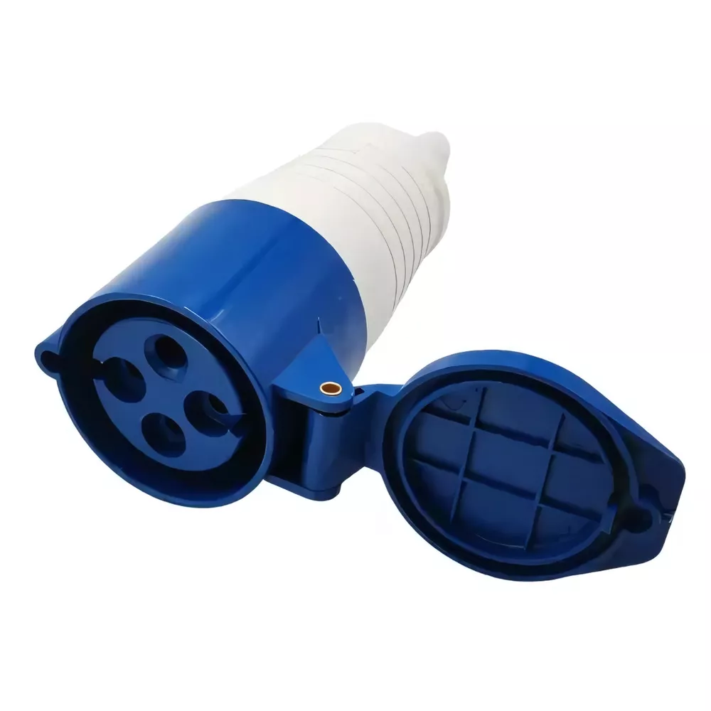 Imagem do produto Foxlux Acoplamento de Tomada 220/240 V 32A 3P+N+T 9H Azul
