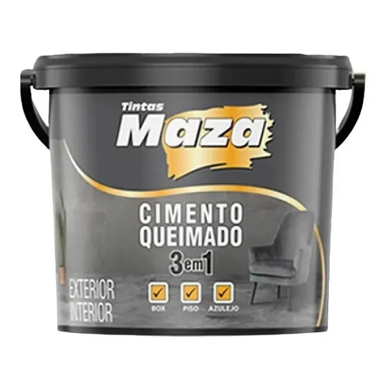 Imagem do produto Maza Revestimento Cimento Queimado Concreto 23kg