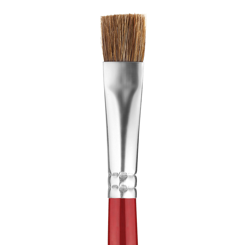 Imagem do produto Pincel artístico chato de pelo de cabra macio