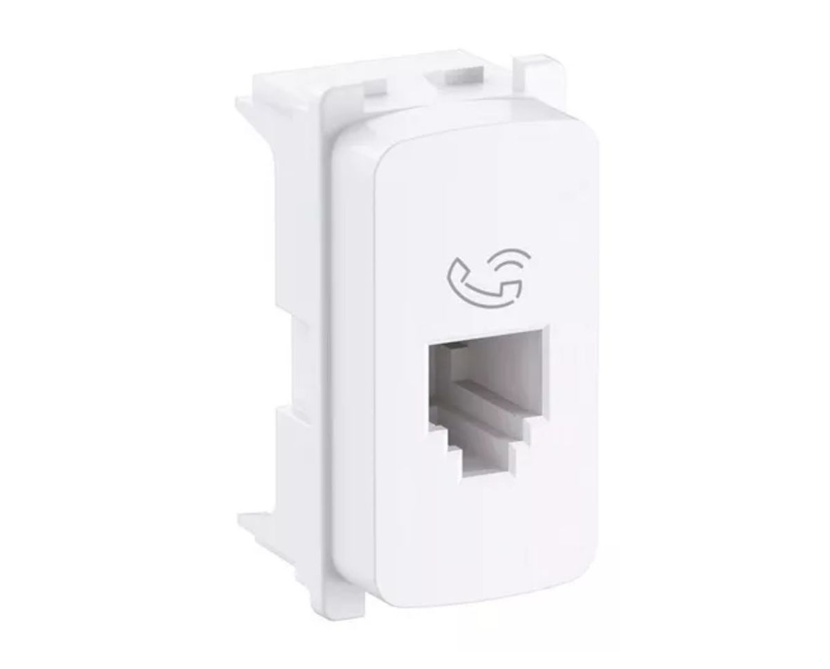 Imagem do produto Pial Legrand Módulo de Tomada para Telefone RJ11 Zeffia Branco