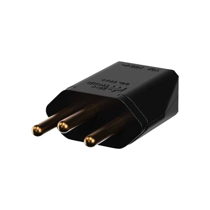 Imagem do produto Mec Tronic Pino Macho Triangular 2P Preto 39050