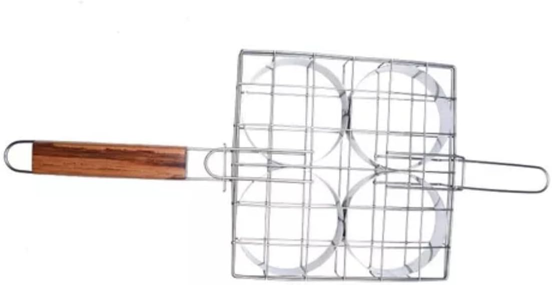 Imagem do produto Artmil Grelha Churrasco Hambúrguer Inox