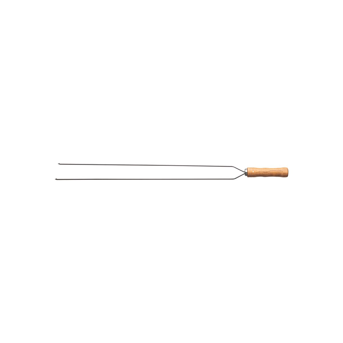 Imagem do produto Tramontina Espeto Duplo para Churrasco em Aço Inox com Cabo de Madeira 85cm