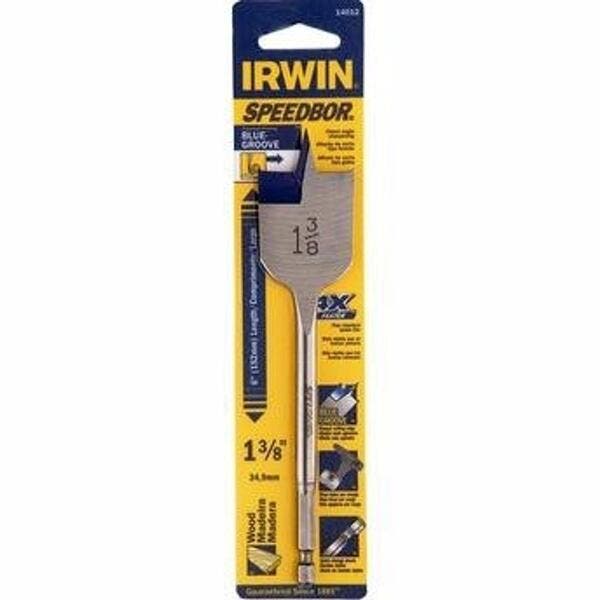 Imagem do produto Irwin Broca Chata para Madeira Blue Groove 1.3/8 Pol 34,9mm