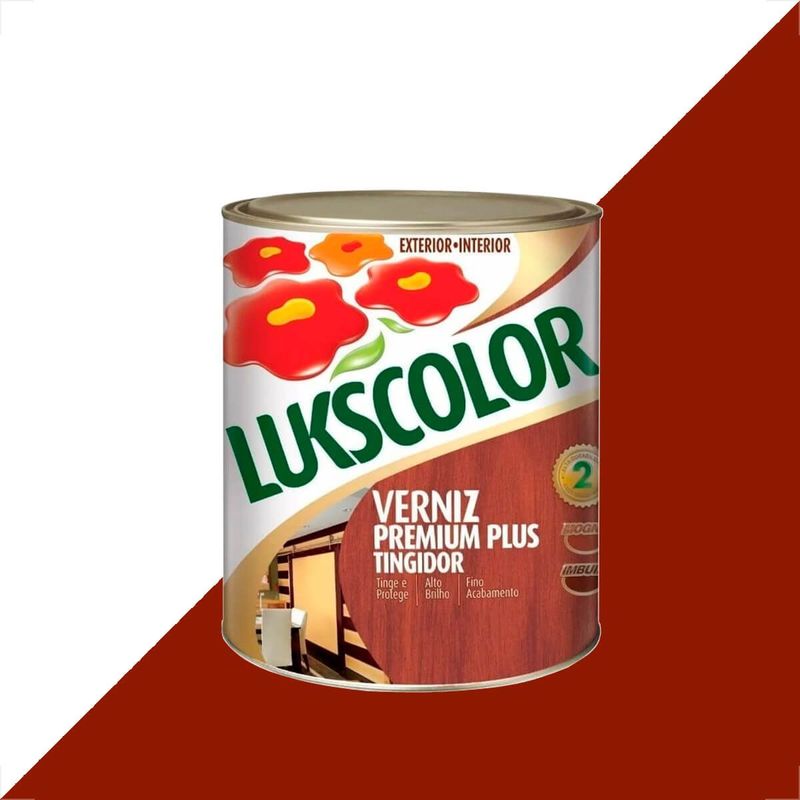 Imagem do produto Lukscolor Verniz Premium Restaurador Plus Mogno 900ml