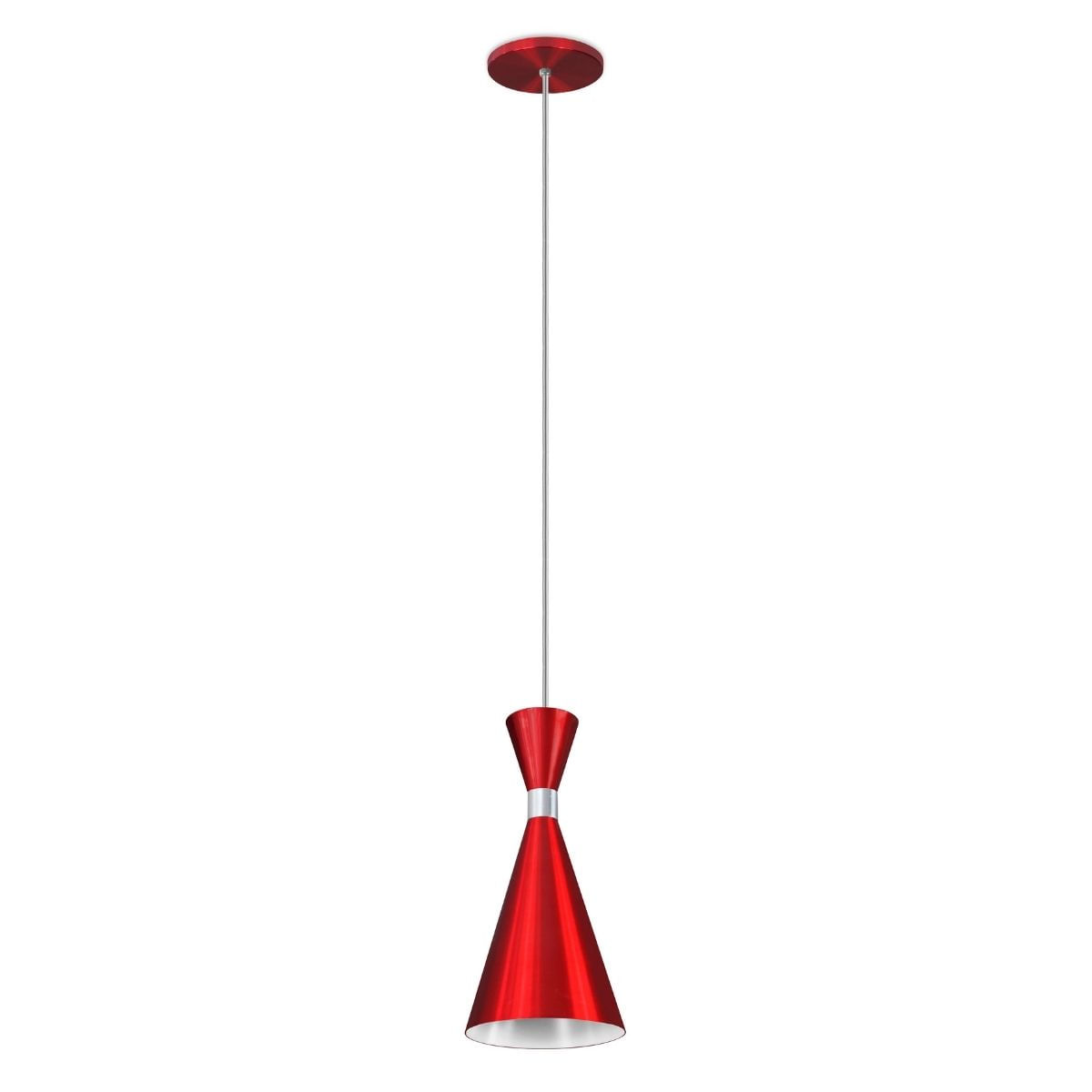 Imagem do produto Lustre Luminária Pendente Dominica para Lâmpada Kin Cereja