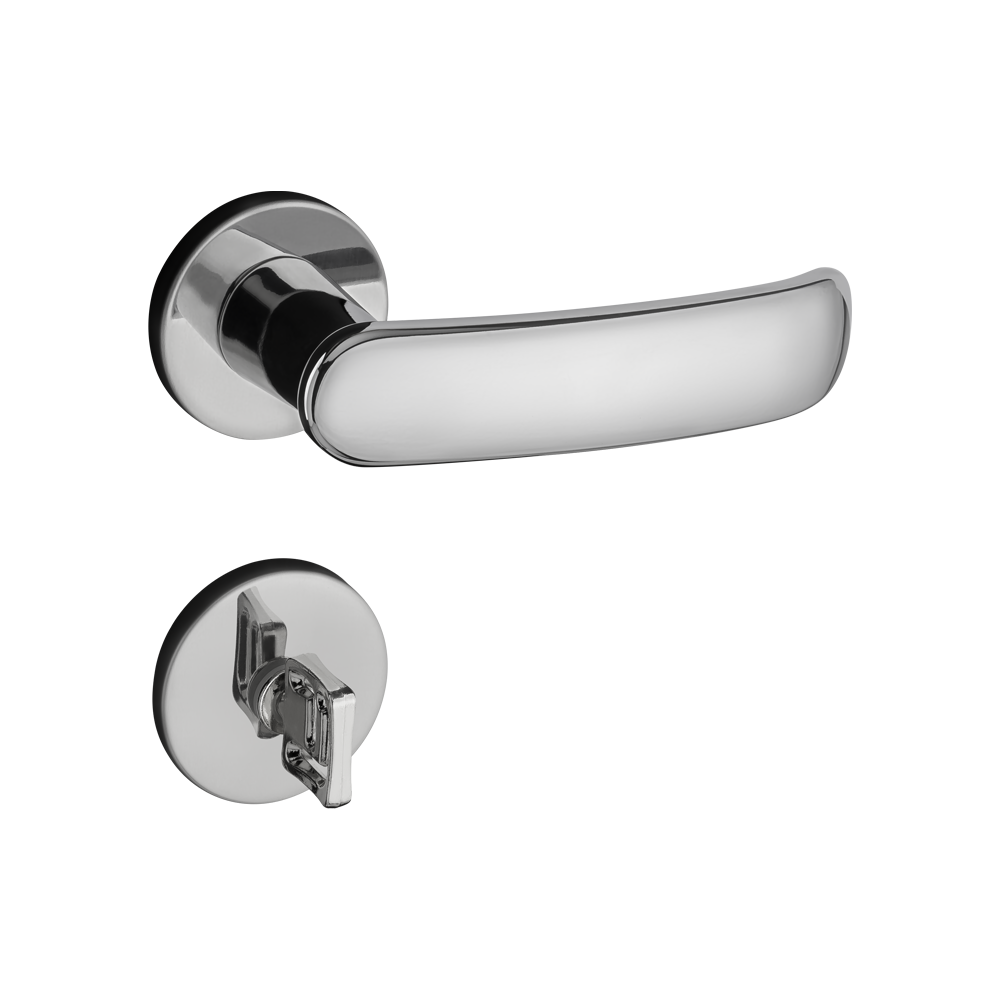 Imagem do produto Pado Fechadura Madrid 506-80 Banheiro Cromada