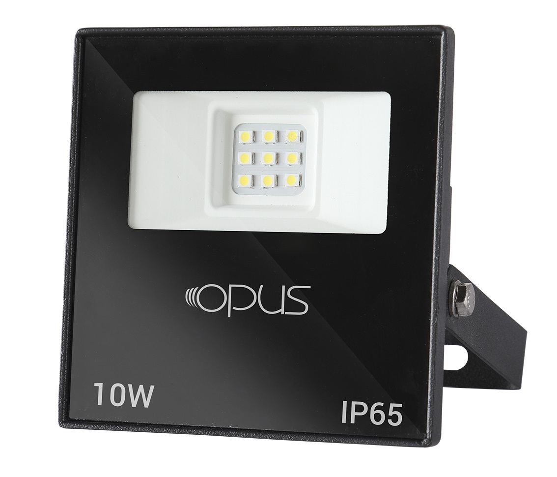 Imagem do produto Opus Refletor LED 10W Verde Bivolt Preto