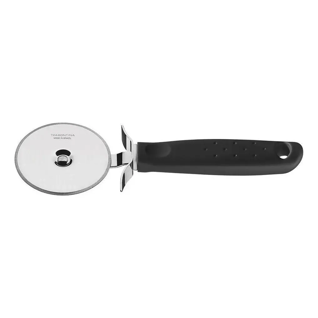 Imagem do produto Tramontina Cortador de Pizza Easy em Aço Inox com Cabo em Polipropileno Preto