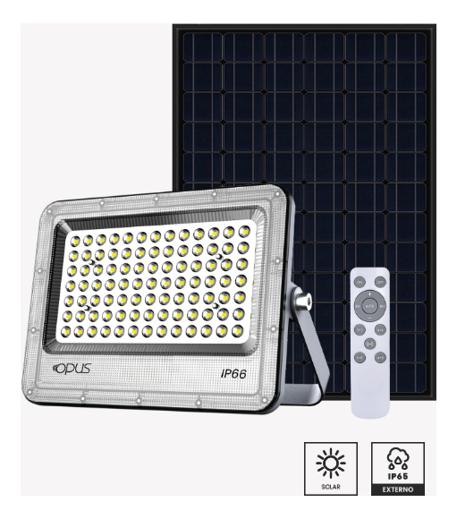 Imagem do produto Opus Refletor Solar 200W 6500K