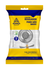 Imagem do produto Regulador de Gás Doméstico Aliança 504/01 1kg/h
