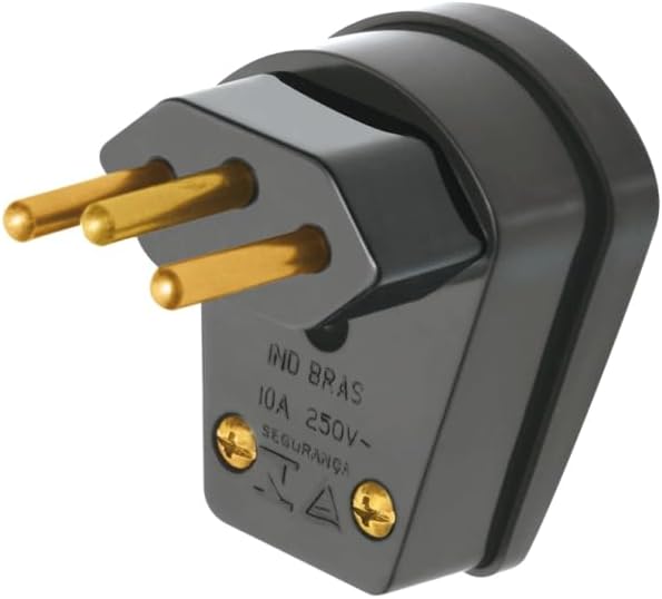 Imagem do produto Fame Pino Macho Preto 0977/1489 10A PB