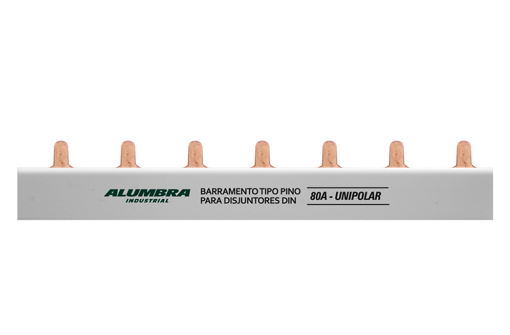 Imagem do produto Barramento Monopolar Alumbra 12 Pinos 80A