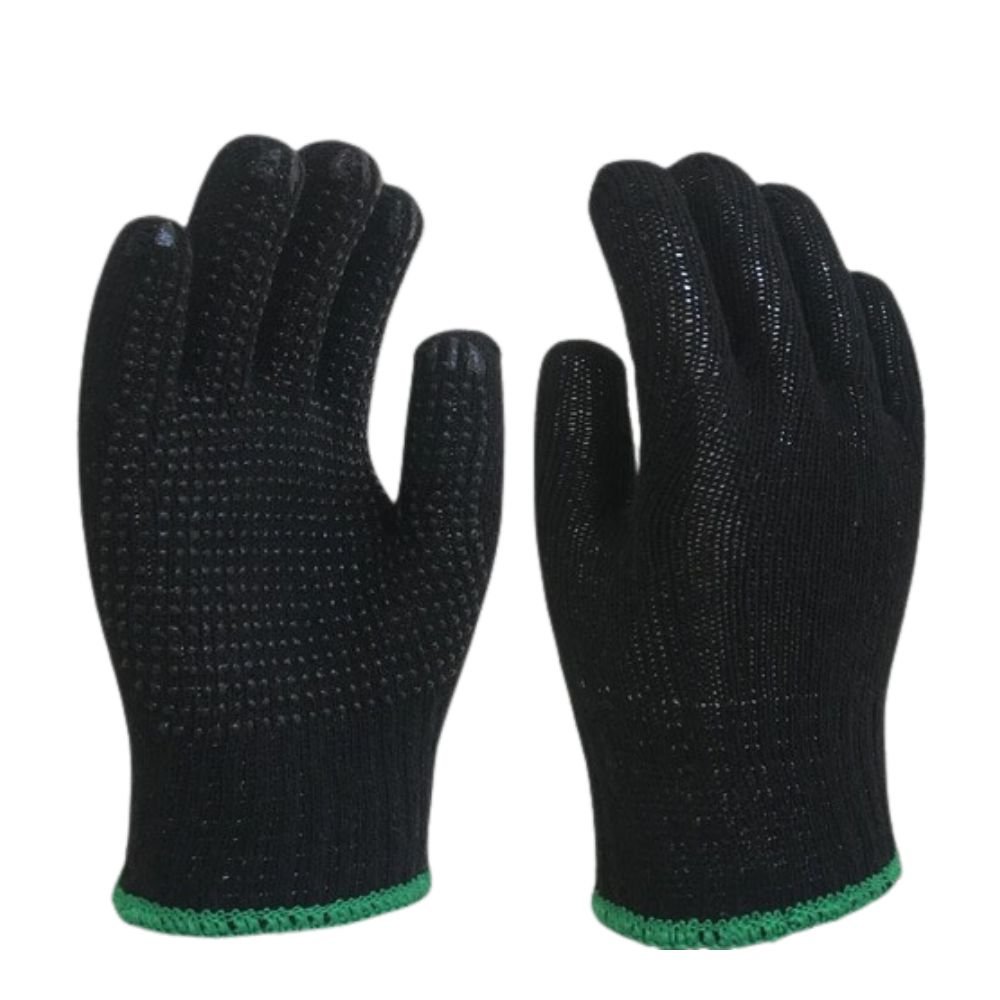 Imagem do produto Luva de Segurança de Algodão Preta com Pigmento G Tamanho 9 LDI SAFETY-1020P