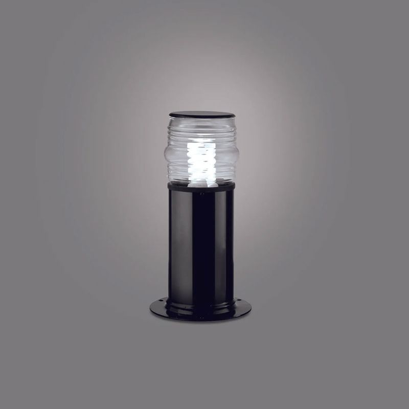 Imagem do produto Ideal Balizador de Alumínio P-30 Preto com Vidro