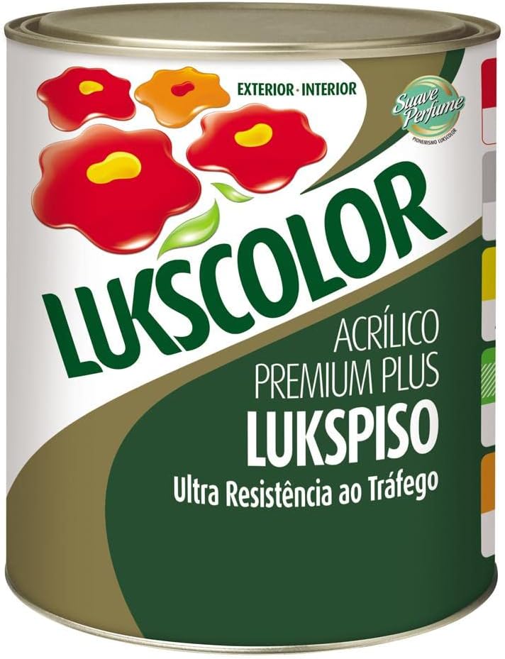 Imagem do produto Lukscolor Lukspiso Amarelo 0,900 ml
