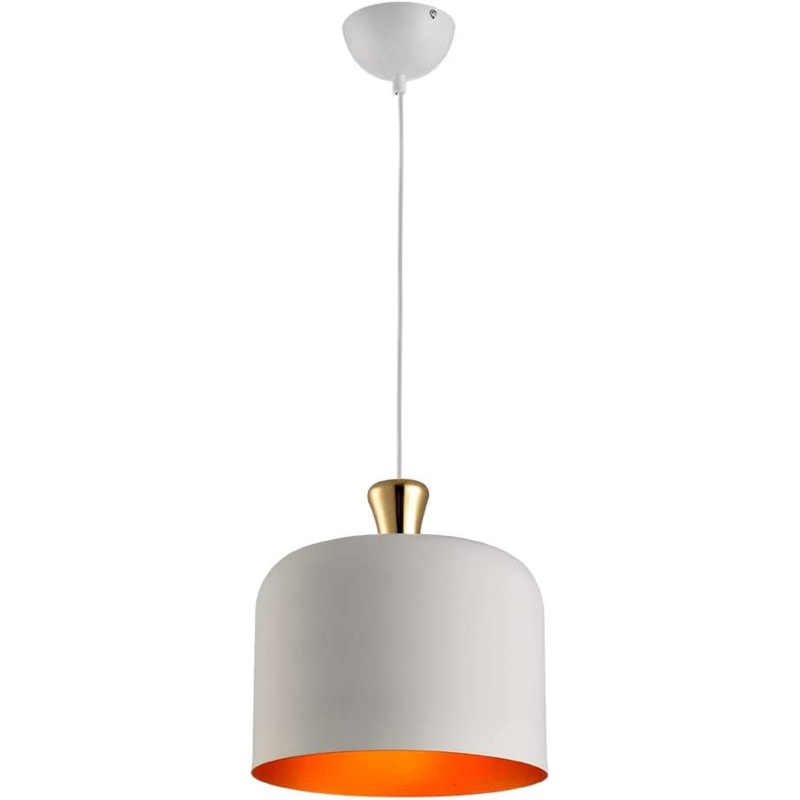 Imagem do produto Avant Pendente Bell Grande Alumínio Branco Fol Ouro
