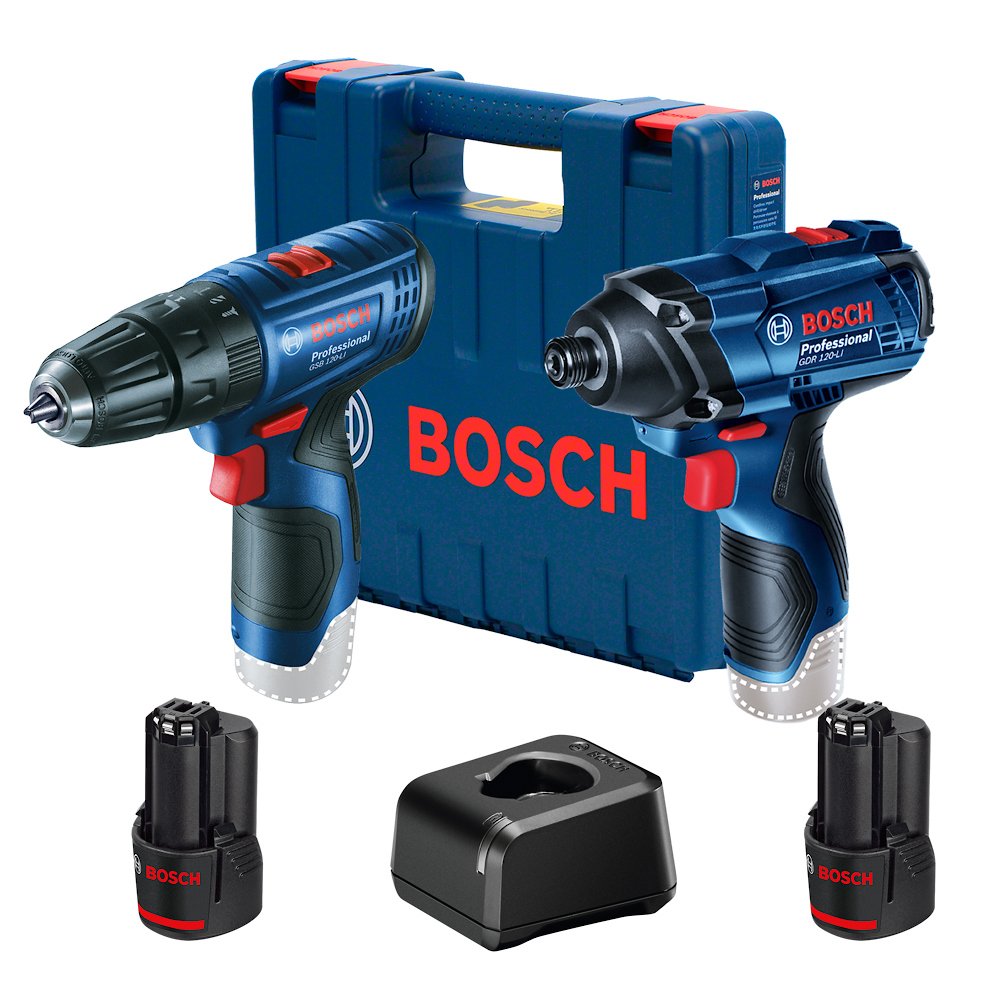 Imagem do produto KIT FURAD/PARAF GSB/GDR120LI 12V BOSCH 06019G81E3