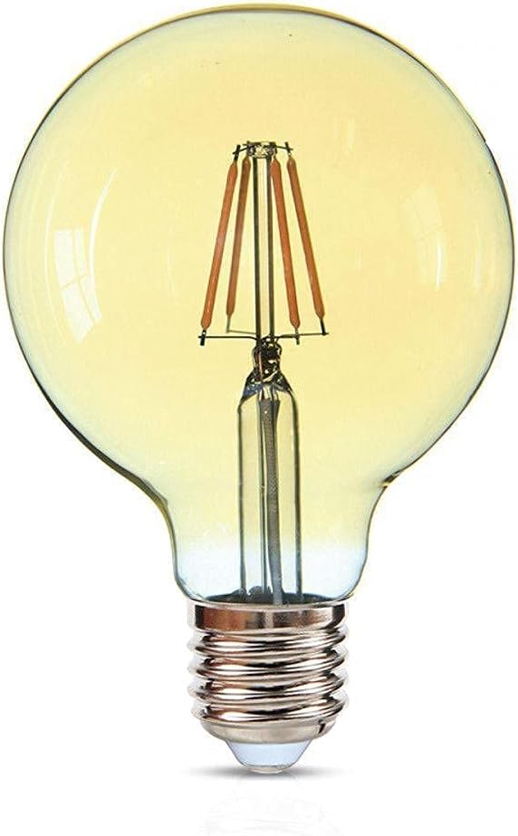 Imagem do produto Pix Lâmpada LED Globo G125 Âmbar 4W 2400K
