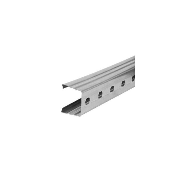 Imagem do produto Eletrocalha Perfilado Perfurado Reforçado Chapa 18 G-PZ 38x38x6000mm Perfil