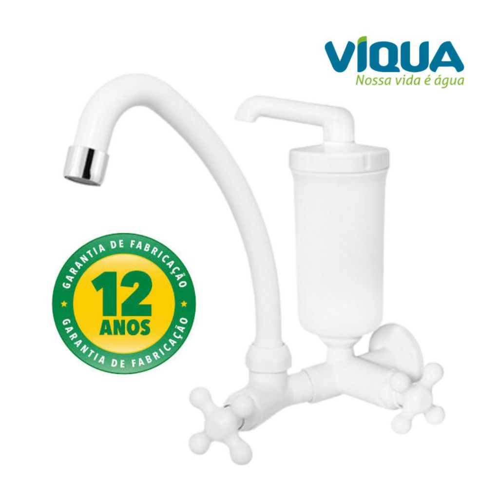 Imagem do produto Viqua Torneira Purificadora com Derivador Marujá Branca