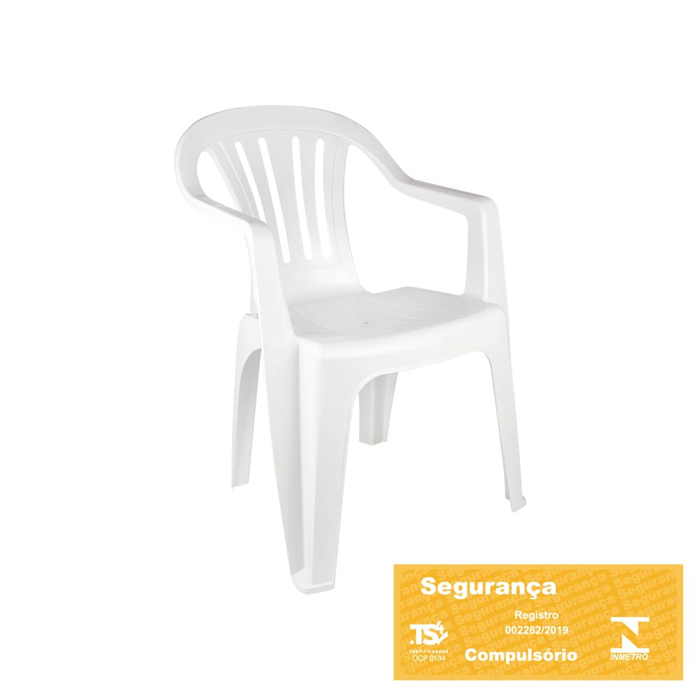 Imagem do produto Mor Poltrona Plástica Branca