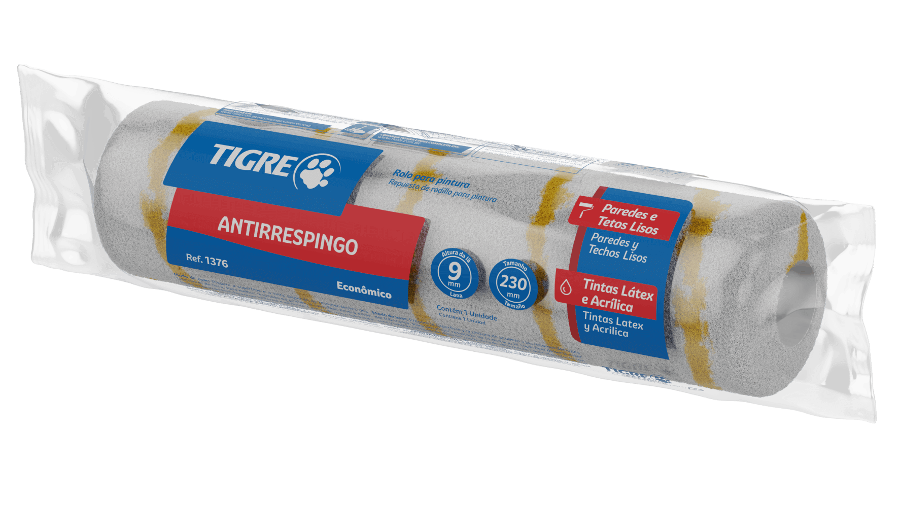 Imagem do produto Tigre Espuma para Rolo de Pintura Lã Sintética Anti-Respingo 1376-23