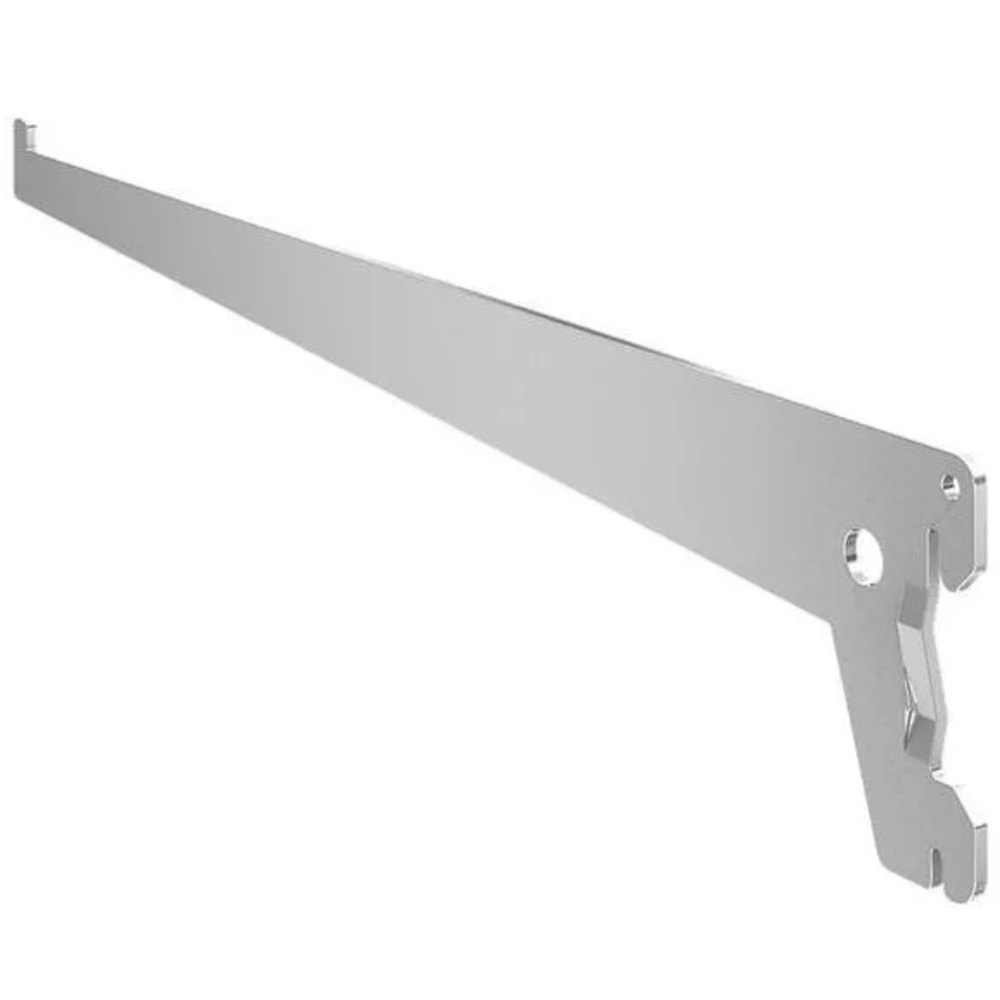 Imagem do produto Suporte para Trilho de Prateleira Fico Zincado 30cm