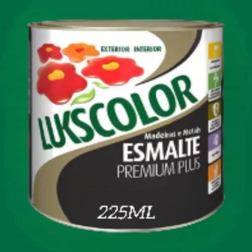 Imagem do produto Lukscolor Esmalte Sintético Premium Verde Folha 225ml
