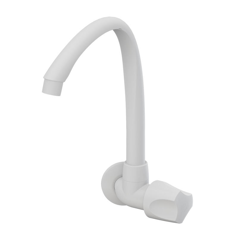 Imagem do produto Tigre Torneira para Cozinha com Parede Alta de Bica Móvel Orbe Branca 1/2"-3/4"