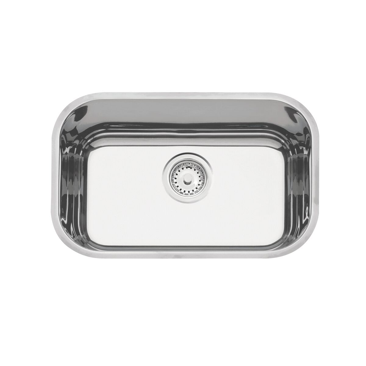 Imagem do produto Tramontina Cuba de Sobrepor Retangular em Aço Inox com Acabamento Acetinado Perfecta 47x30cm