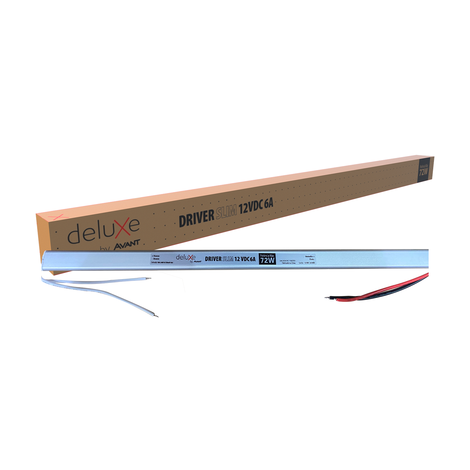 Imagem do produto Avant Fonte Driver Slim 12V 6A 72W Bivolt