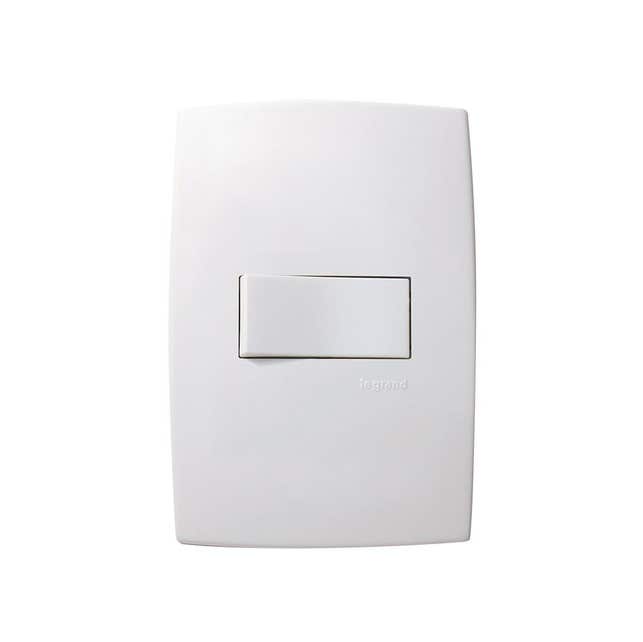 Imagem do produto Pial Plus Conjunto Interruptor Paralelo Horizontal 4x2 Branco
